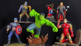 A compilation of clay sculptures of Marvel heroes made in the past year [upl. by Acassej]