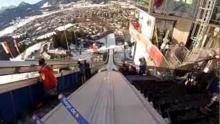 GoPro Sprung 4SchanzenTournee Oberstdorf Florian Horst [upl. by Enomal]