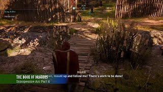 Assassins Creed Valhalla  Sciropescire The Book Of Dragons Part 4 PS4 Pro [upl. by Elmo163]