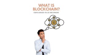 What is Blockchain Explained in 25 Seconds 🚀  Finance Simplified with SIVA [upl. by Akeemaj240]