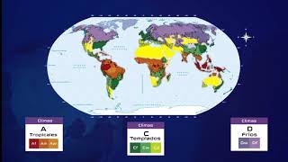 25 Clasificación climática de Köppen [upl. by Idnac]