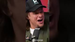 Logic Tells Theo Von how he bacame BIRACIAL 😂shortsvideo shorts funny [upl. by Ebarta]