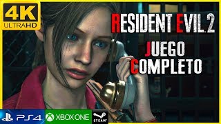 RESIDENT EVIL 2 REMAKE  Claire B Campaña Completa Español Gameplay PC 4K 60FPS  BSO Original [upl. by Acireh]