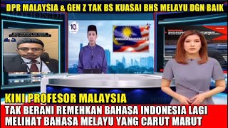 PROFESOR MALAYSIA NANGIS TAK BERANI BERSUARA LAGI EJEK BHS INDONESIADENGAN BAHASA MELAYU YANG TERPU [upl. by Ailahk]