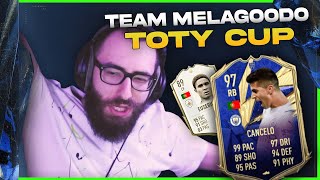 MELAGOODO TOTY CUP  SQUAD BUILDER [upl. by Ardnalac]