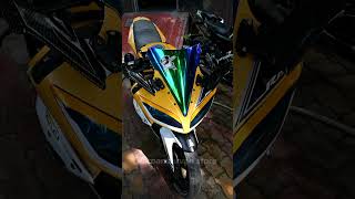 Aero H2 Mirror r15 r15modified newmirror wingmirror automobile love rider ninjazx10rlover [upl. by Akiner140]