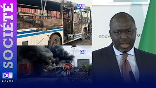 Attentat sur le bus TATA de AFTU à Yarakh L’identité des cinq blessés connue Gouvernement [upl. by Readus231]