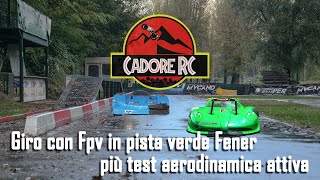 In PISTA con le 18  Test aerodinamica attiva e primi giri su tracciato con sistema FPV una 💥💥 [upl. by Spracklen560]