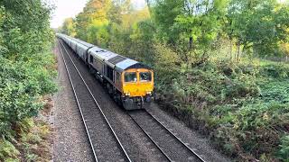 66729 ‘Derby County’ at Oakenshaw Jn 31024 [upl. by Nikolia946]