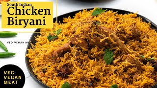 Chicken Biryani in Pressure cooker  South Indian Biriyani  Briyani [upl. by Namyac]