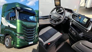 Nowe Iveco SWay 500  prezentacja quotdemówkiquot dla polskich przewoźników [upl. by Neik]