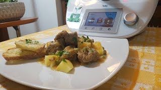 Spezzatino di carne con patate e piselli per bimby TM6 TM5 TM31 [upl. by Lavella408]