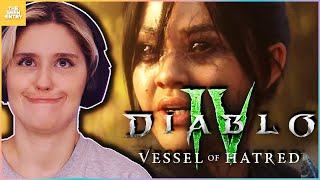 Diablo IV Vessel of Hatred  TRAILER REACTION [upl. by Gebhardt]