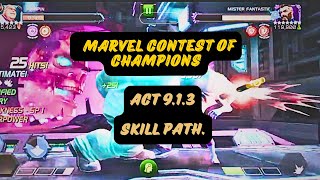 Marvel Contests Of Champions Act 913 skill path [upl. by Onivla]