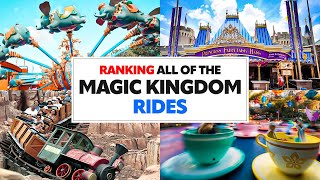 Ranking the BEST Rides at Magic Kingdom Park in Disney World [upl. by Eekcaj819]