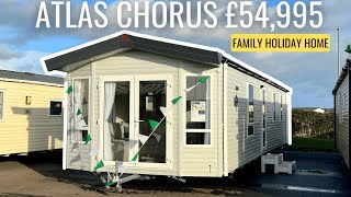 Static Caravan  2022 Atlas Chorus 3 Bed  Family Holiday Home [upl. by Nottage777]