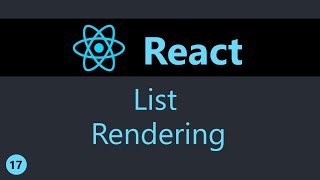 ReactJS Tutorial  17  List Rendering English [upl. by Enyale800]