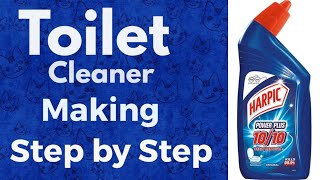 Toilet Cleaner Making Process  How to Make Harpic  ஹார்பிக் டாய்லெட் க்ளீனர் தயாரிப்பது எப்படி [upl. by Hak]