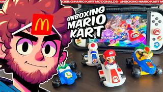 BRINDE MARIO KART 8 do MCDONALDS VALE A PENA  Unboxing McLanche Feliz [upl. by Llireva710]