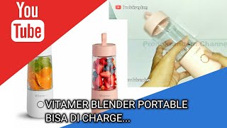 REVIEW amp UNBOXING VITAMER BLENDER PORTABLE  MINUM JUICE UNTUK MENJAGA DAYA TAHAN TUBUH [upl. by Merla]