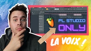 Comment ENREGISTRER AUTOTUNER et MIXER sa voix UNIQUEMENT avec des EFFETS INTERNES à FL Studio [upl. by Soph350]