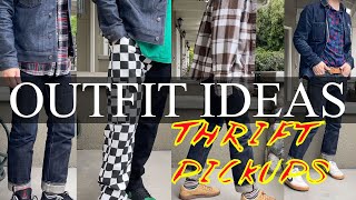 i wear what i like ep 2  styling thrifted clothes amp selvedge denim outfits [upl. by Ennoryt]