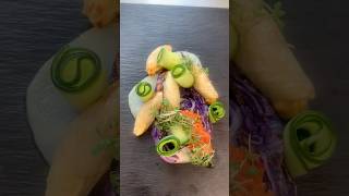 COLORFULL DISH  THE FUTURE IS HERE vegan cooking eat future chef food foodie education [upl. by Christoph]