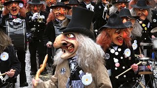 Fasnacht in Lörrach Großer Umzug 20181 [upl. by Warila]