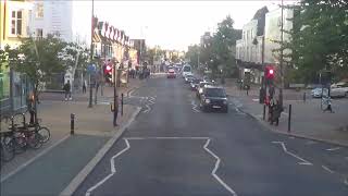 Route 248 Stagecoach Bus Cranham to Romford Market Full Journey [upl. by Anirazc]