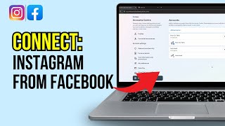 How to Connect Instagram from Facebook 2024 Update [upl. by Notrab]