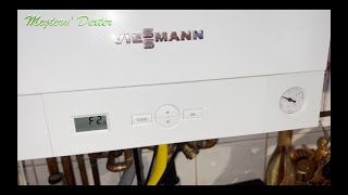 Eroare F2 Viessman Cum resetam o eroare la Vitodens 050 [upl. by Ellehsat]