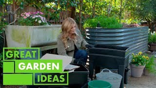 How to start a Worm Farm  GARDEN  Great Home Ideas [upl. by Nylkaj]