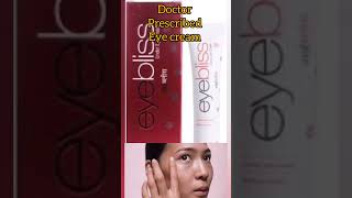 eyebliss under eye cream reviewskincare darkcirclescream [upl. by Rraval399]