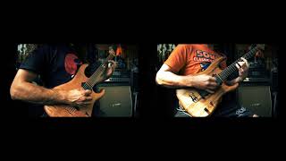 Unhuman  Chaotic Equilibrium guitar playthrough [upl. by Garber]