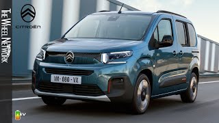 2024 Citroen eBerlingo XTR Reveal — Driving Interior Exterior Thirdgeneration K9 Facelift [upl. by Neeka]