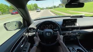 2025 Honda Pilot Sport POV Test Drive 35 V6 [upl. by Latrina231]