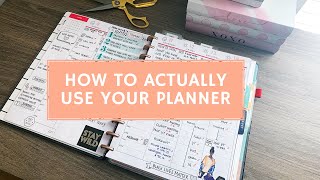 How To Actually Use Your Planner [upl. by Innus341]