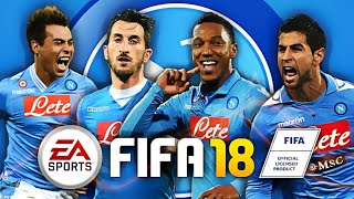 IL NAPOLI PIÙ SCARSO DI SEMPRE SU FIFA 18 [upl. by Boar112]