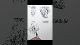 NOOB TO LEGEND 🗿 Okarun Stickman ✨ art anime animeart [upl. by Eelarbed]