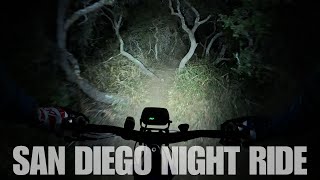 MTB San Diego night riding [upl. by Erdah]