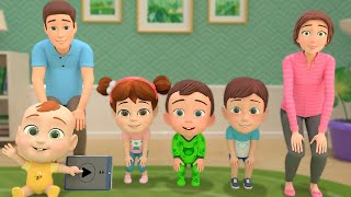 A Ram Sam Sam Song Family Version  Lalafun Nursery Rhymes amp Kids Dance Songs [upl. by Qiratla]