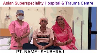 Successful Brain Hemorrhage Surgery Done By Dr SS Ratnawat  Asian Superspeciality Hospital [upl. by Westlund481]