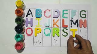 abcdefghijklmnopqrstuvwxyz  vwxyz alphabet drawing a to zabc phonics song  Chintu Study ClassB2 [upl. by Eannyl]