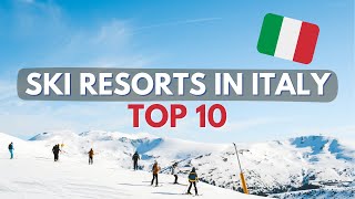 Top 10 Skiing Destinations in Italy  202223 [upl. by Varuag]