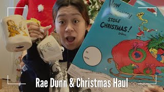 Rae Dunn amp Christmas Haul [upl. by Herod]