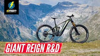 Test bike Giant Reign E 0 2022 [upl. by Yhtur]