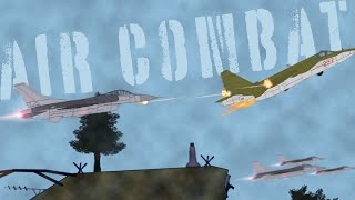 Aerial Warfare Plane Battles in People Playground [upl. by Maril]