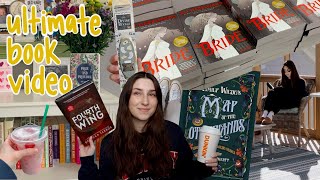 ultimate book video reading vlog book shopping amp bookish merch haul 📖 [upl. by Ornas658]