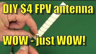 Homemade 34Turn Helical Antenna for Long Range FPV Review amp Range Test  Helical vs Patch [upl. by Gambrill]