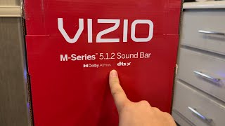 499 Vizio M512aH6 Sound Bar Unboxing and Testing [upl. by Dutch]